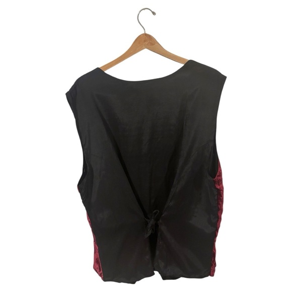 Speed limit mph Multicolored Embellished Tank Top western vest 1x - Picture 2 of 6